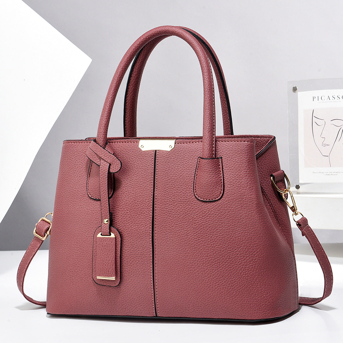 Women PU Leather Handbags Ladies Large Capacity Tote Bag Female Square Shoulder Bags New Fashion Crossbody Bags