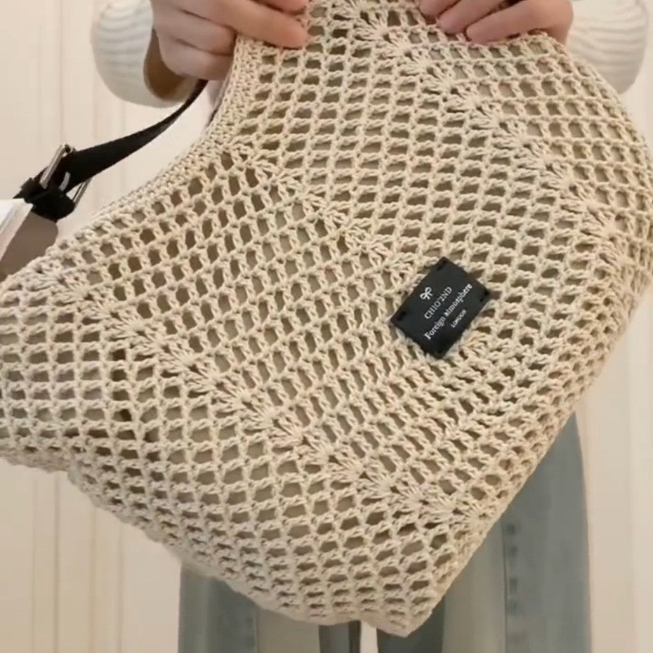 2025 New Single Shoulder Crossbody Woven Bag