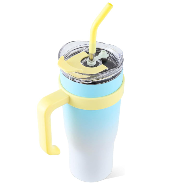 Tumbler With Straw Lid Insulated Travel Tapered Mug Gift Coffee Cup Holder Friendly Keep Cold Or Hot Sweat Proof Resuable trendy Bottles,