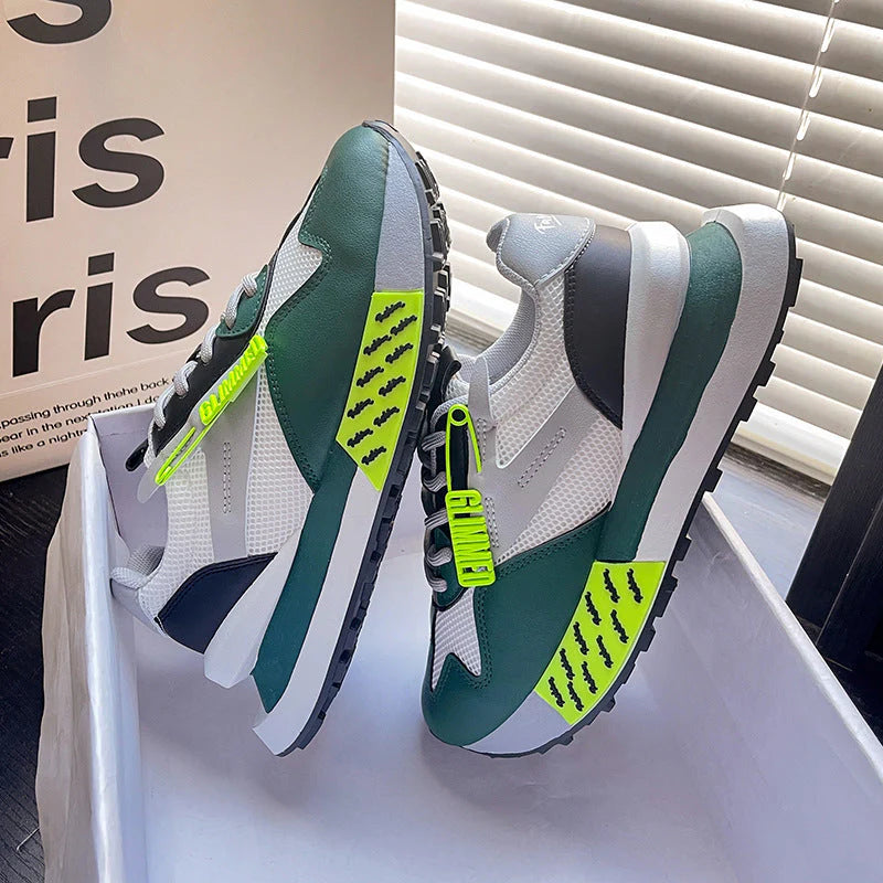 Daddy Breathable Summer Genuine Leather Thick Bottom Women'S Clothing Argan Sneaker